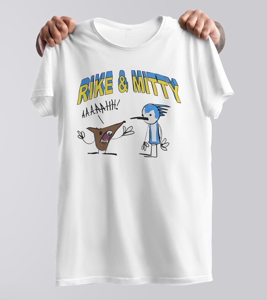 RIKE And MITTY AAAAHHH Lucca International Store T-Shirt