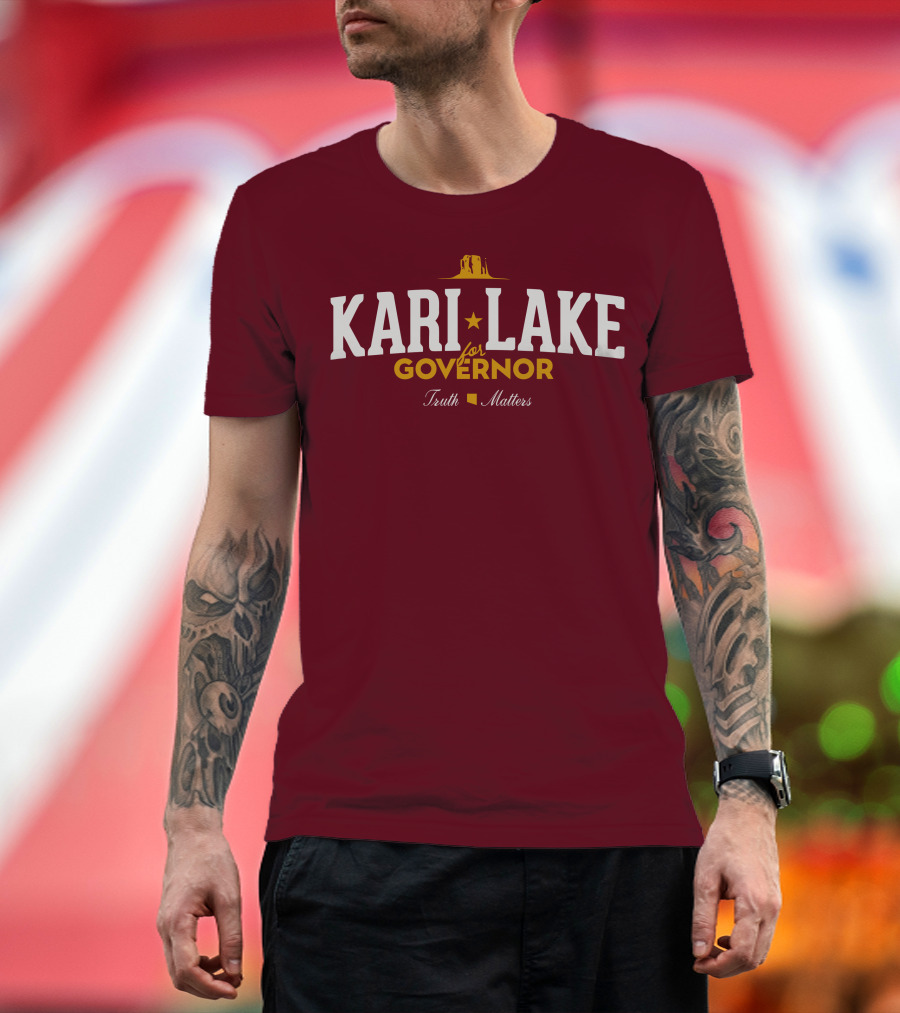 Matthew C Martinez Kari Lake For Governor Truth Matters T-Shirt