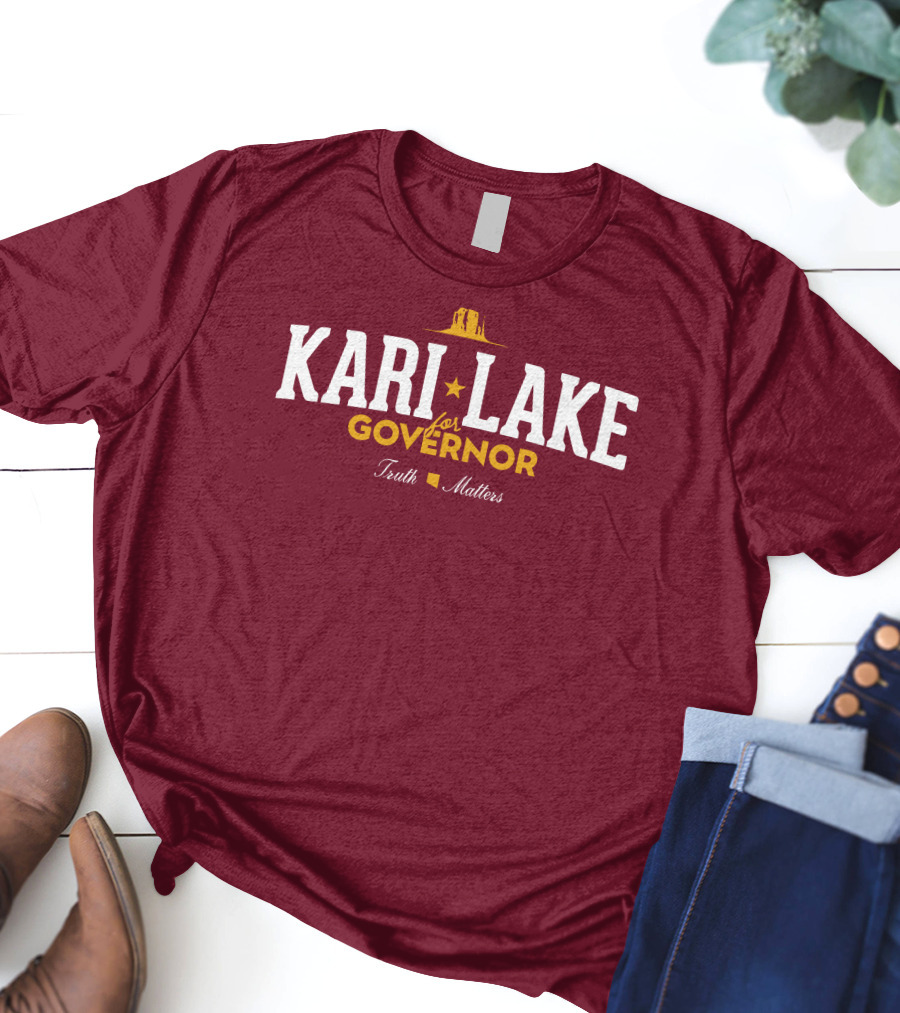Matthew C Martinez Kari Lake For Governor Truth Matters T-Shirt