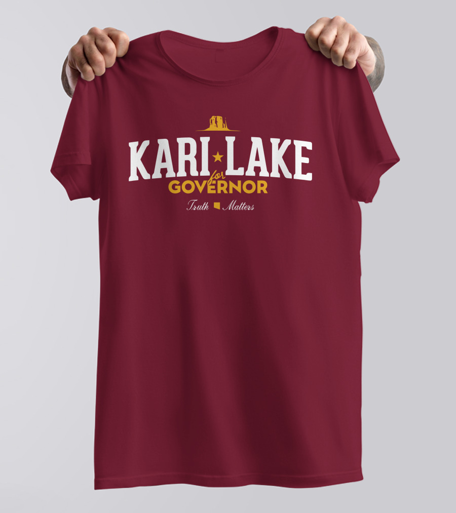 Matthew C Martinez Kari Lake For Governor Truth Matters T-Shirt