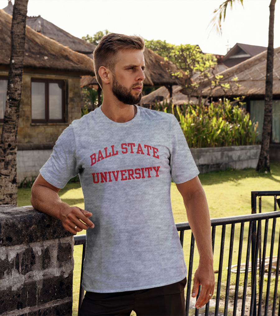 David Letterman Ball State University Alumni Recognition T-Shirt