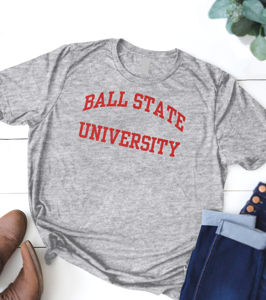 David Letterman Ball State University Alumni Recognition T-Shirt