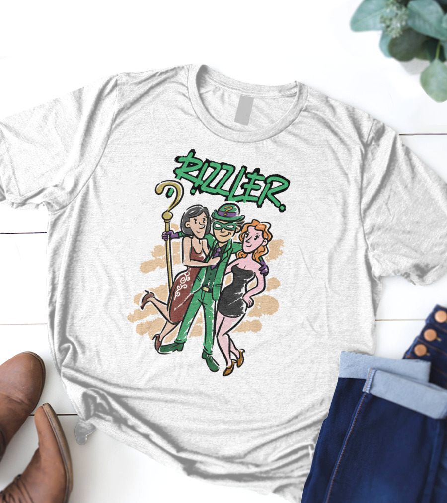 Rizzler Got Funny Merch Playful Villain With Stylish Women T-Shirt