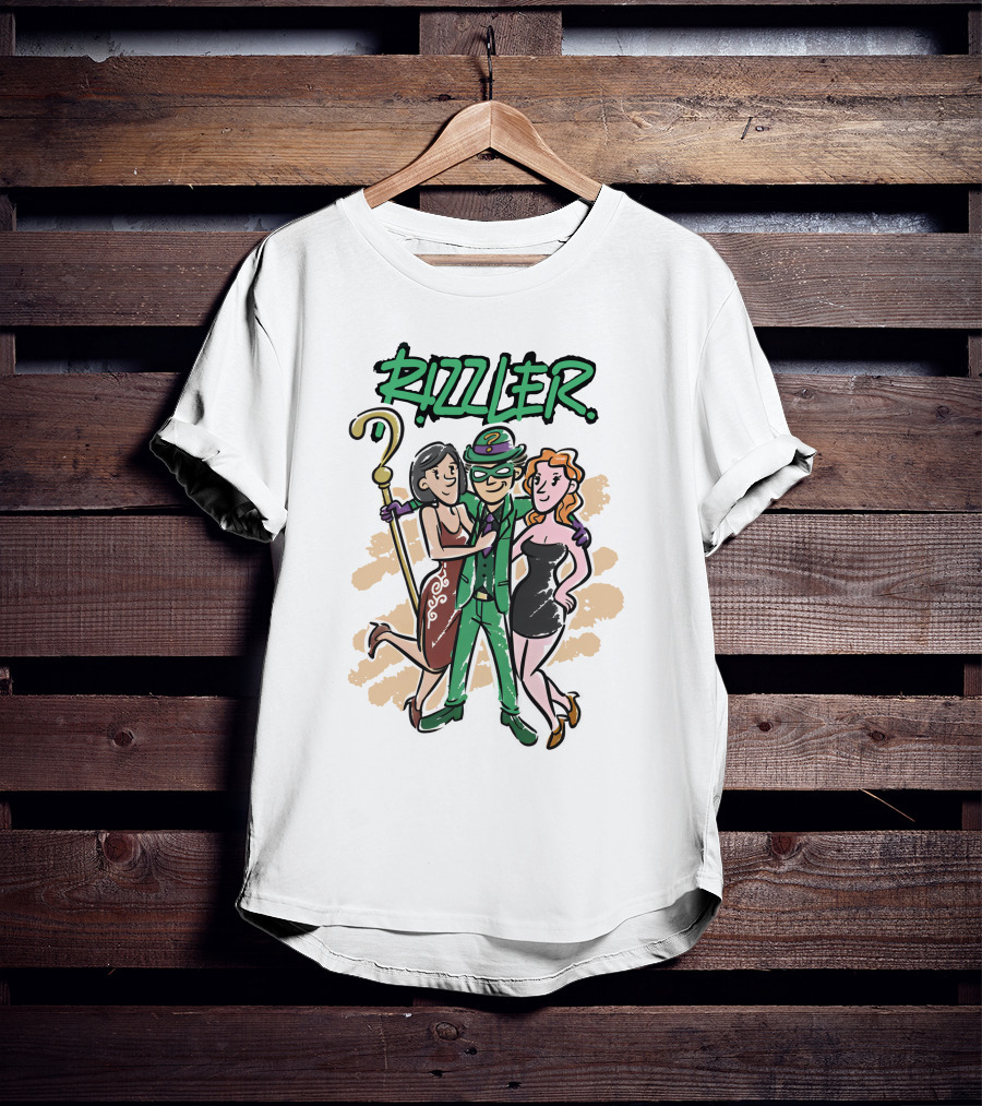 Rizzler Got Funny Merch Playful Villain With Stylish Women T-Shirt