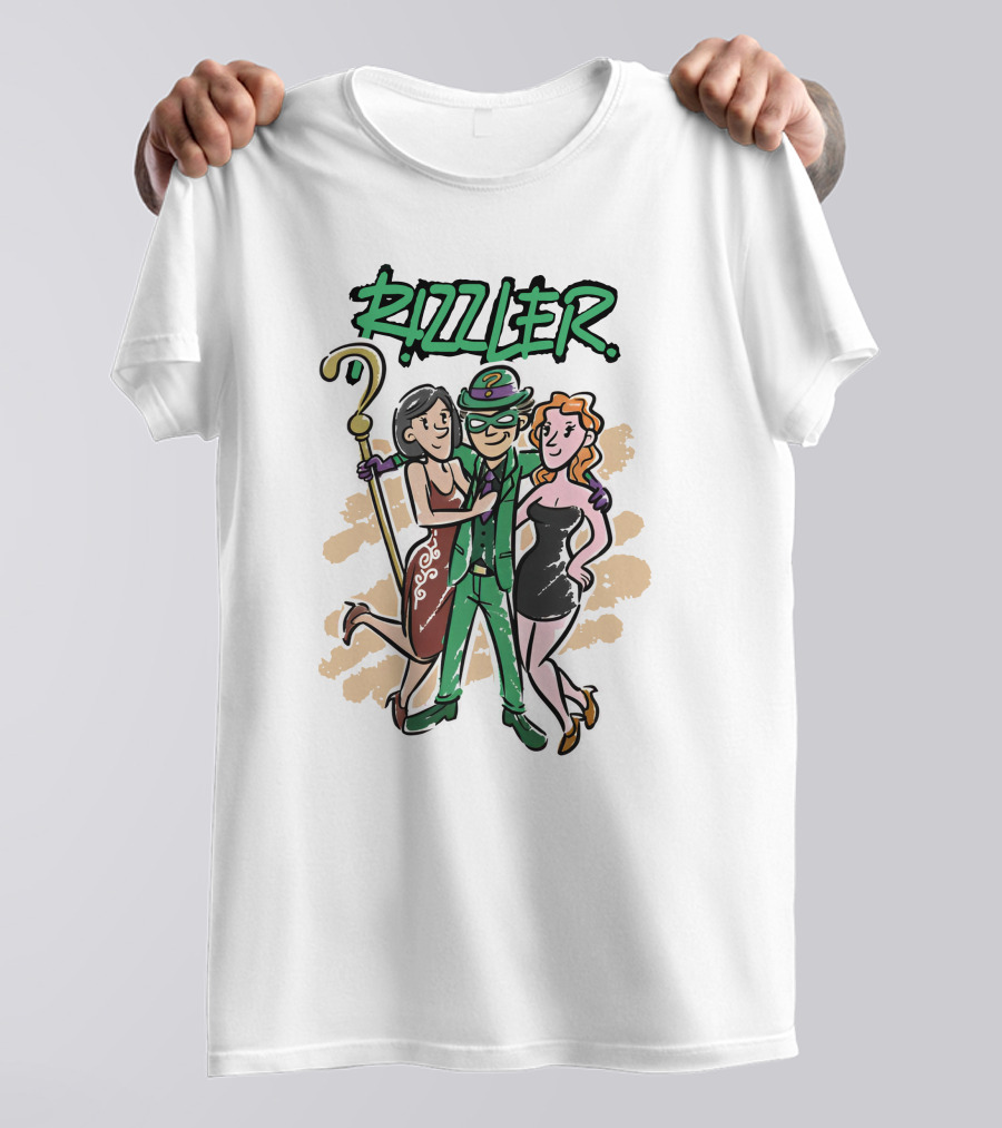 Rizzler Got Funny Merch Playful Villain With Stylish Women T-Shirt