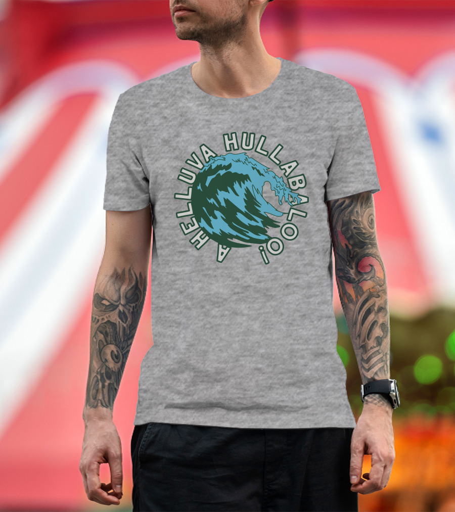 Homefield Tulane A Helluva Hullabaloo Wave T-Shirt