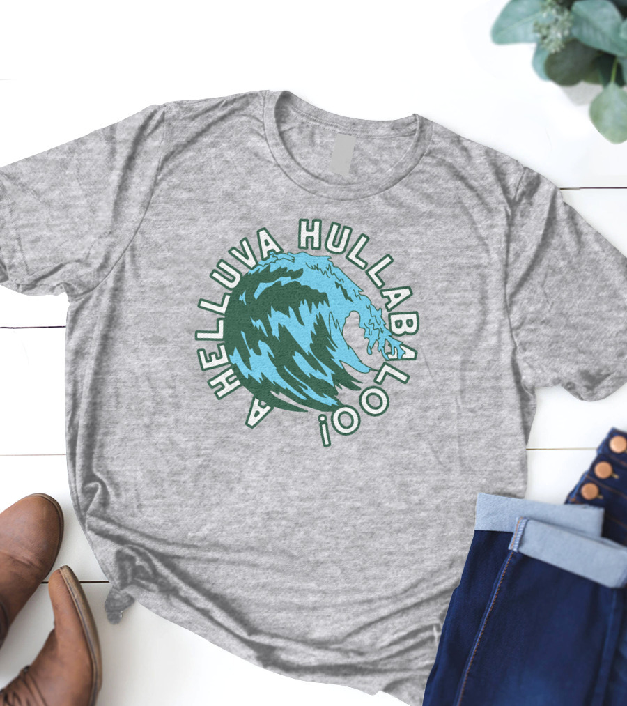 Homefield Tulane A Helluva Hullabaloo Wave T-Shirt