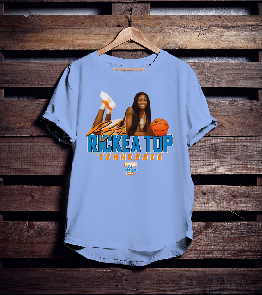 Rickea Top Tennessee Lady Vols Basketball Orange Mountain T-Shirt