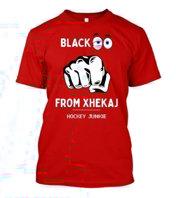 BLACK EYE FROM XHEKAJ HOCKEY JUNKIE T-Shirt