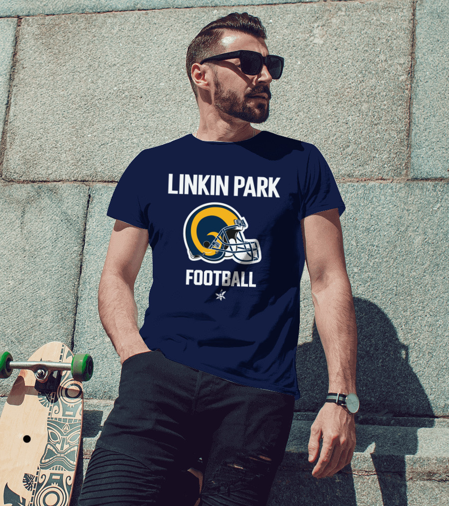 Linkin Park Football Helmet T-Shirt