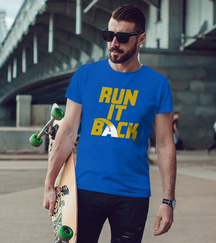 Run It Back Los Angeles Football Fan Merchandise T-Shirt