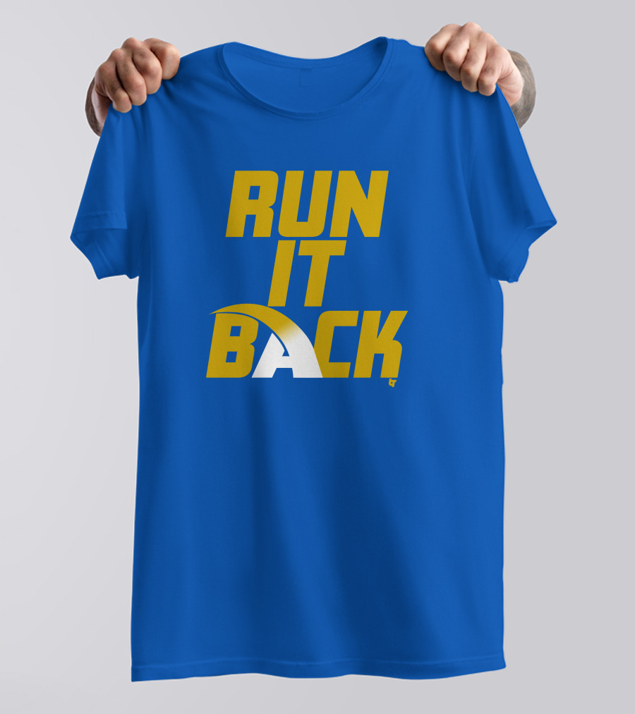 Run It Back Los Angeles Football Fan Merchandise T-Shirt