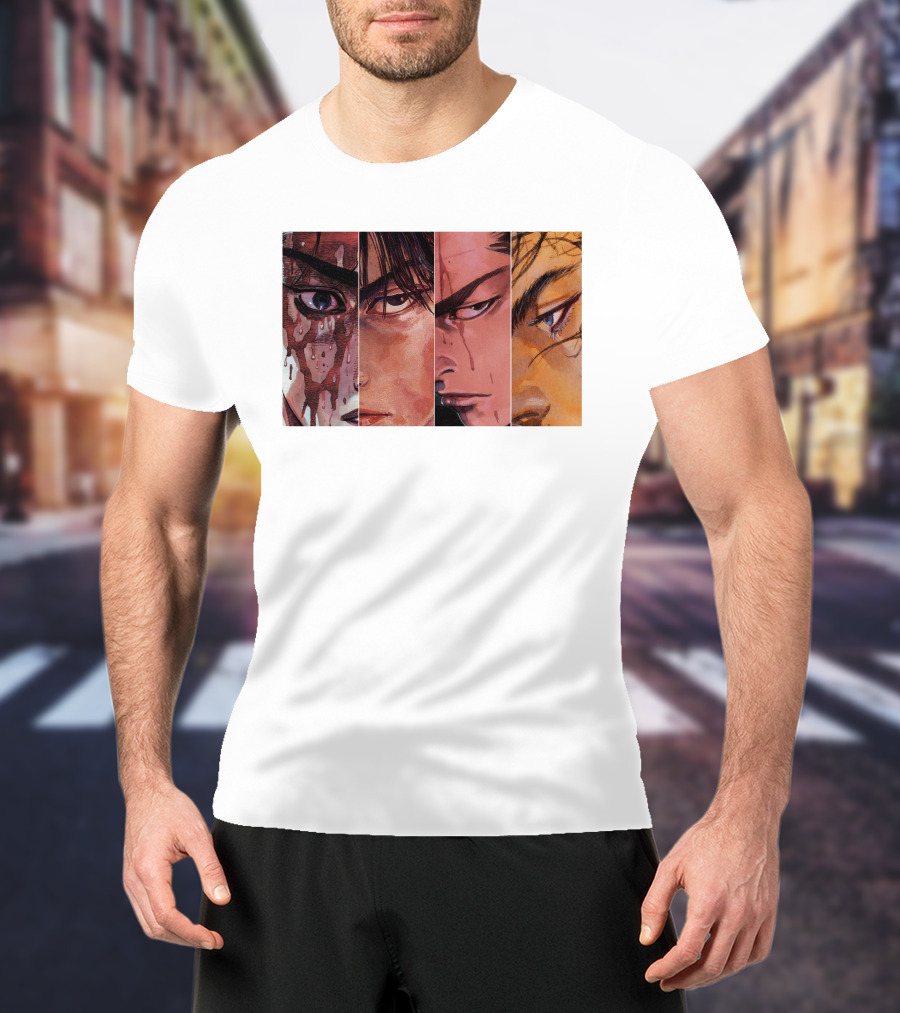Vagabond Miyamoto Musashi Sasaki Takehiko Inoue Manga T-Shirt