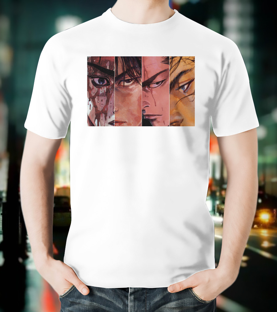 Vagabond Miyamoto Musashi Sasaki Takehiko Inoue Manga T-Shirt