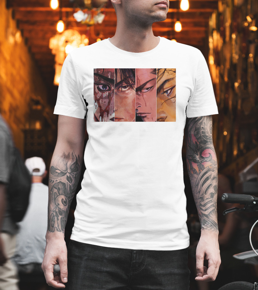 Vagabond Miyamoto Musashi Sasaki Takehiko Inoue Manga T-Shirt