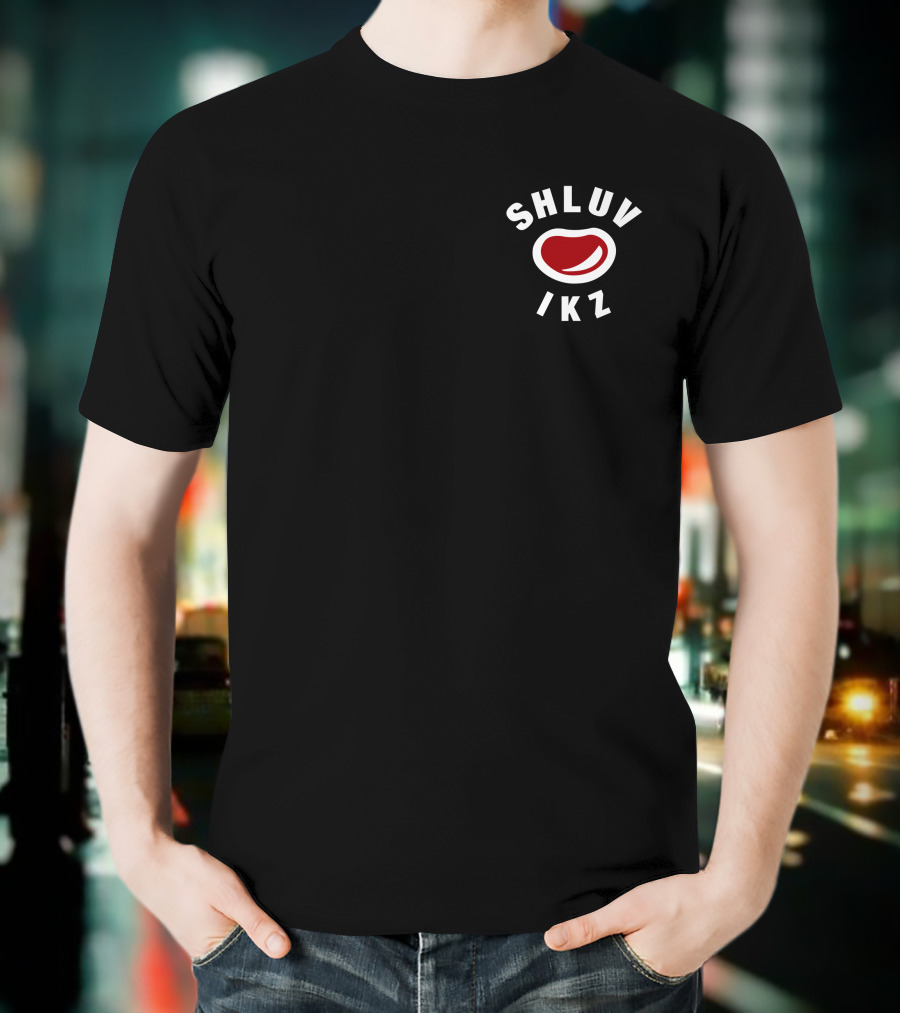 SHLUV IKZ Red Bean Logo T-Shirt