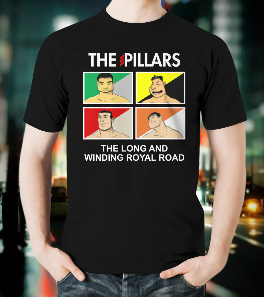The Pillars The Long And Winding Royal Road Manga Cartoon Characters T-Shirt