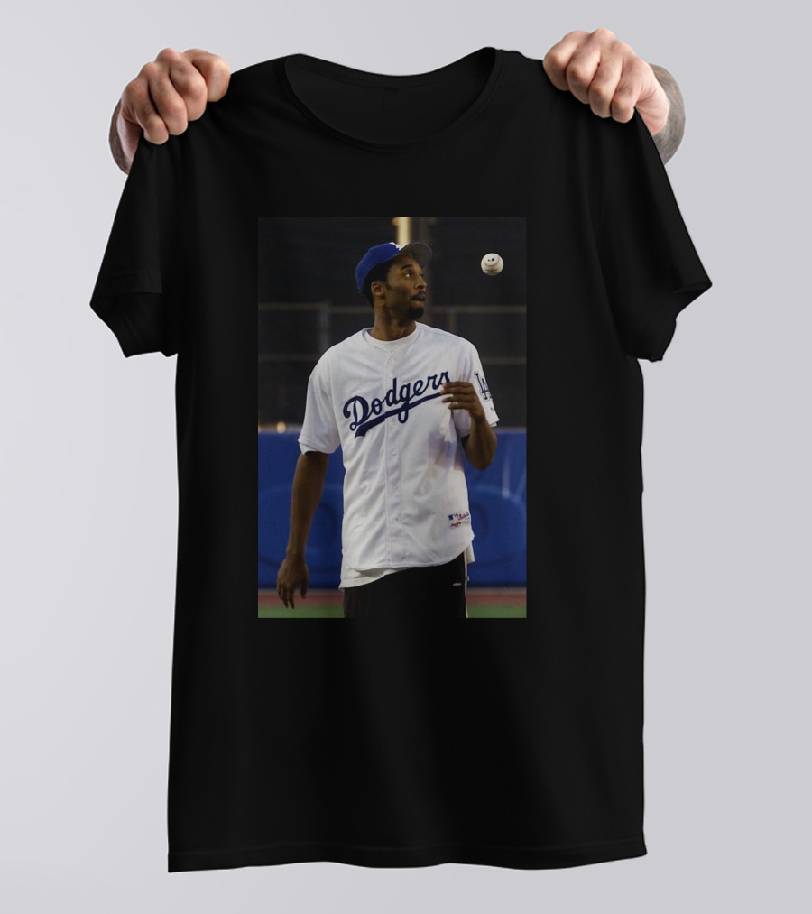 Los Angeles Dodgers Jersey Kobe Bryant Sports T-Shirt
