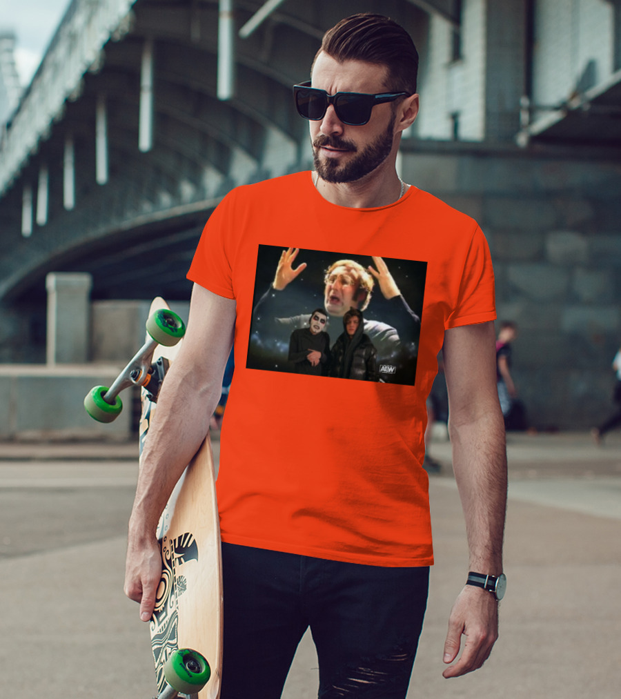 AEW Danhausen Hook Mind Blown Reaction Meme T-Shirt