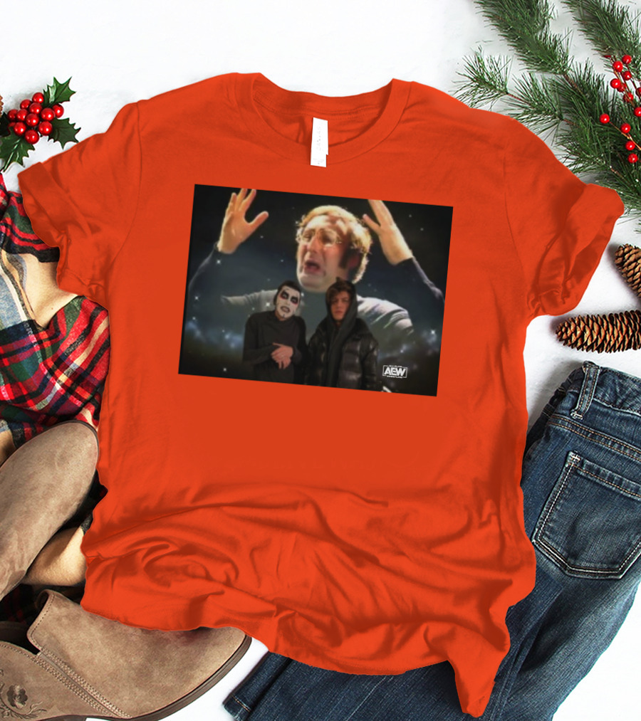 AEW Danhausen Hook Mind Blown Reaction Meme T-Shirt