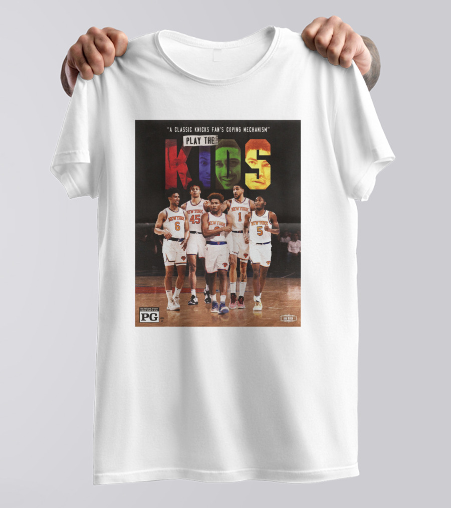 A Classic Knicks Fan Coping Mechanism Play The Kids T-Shirt