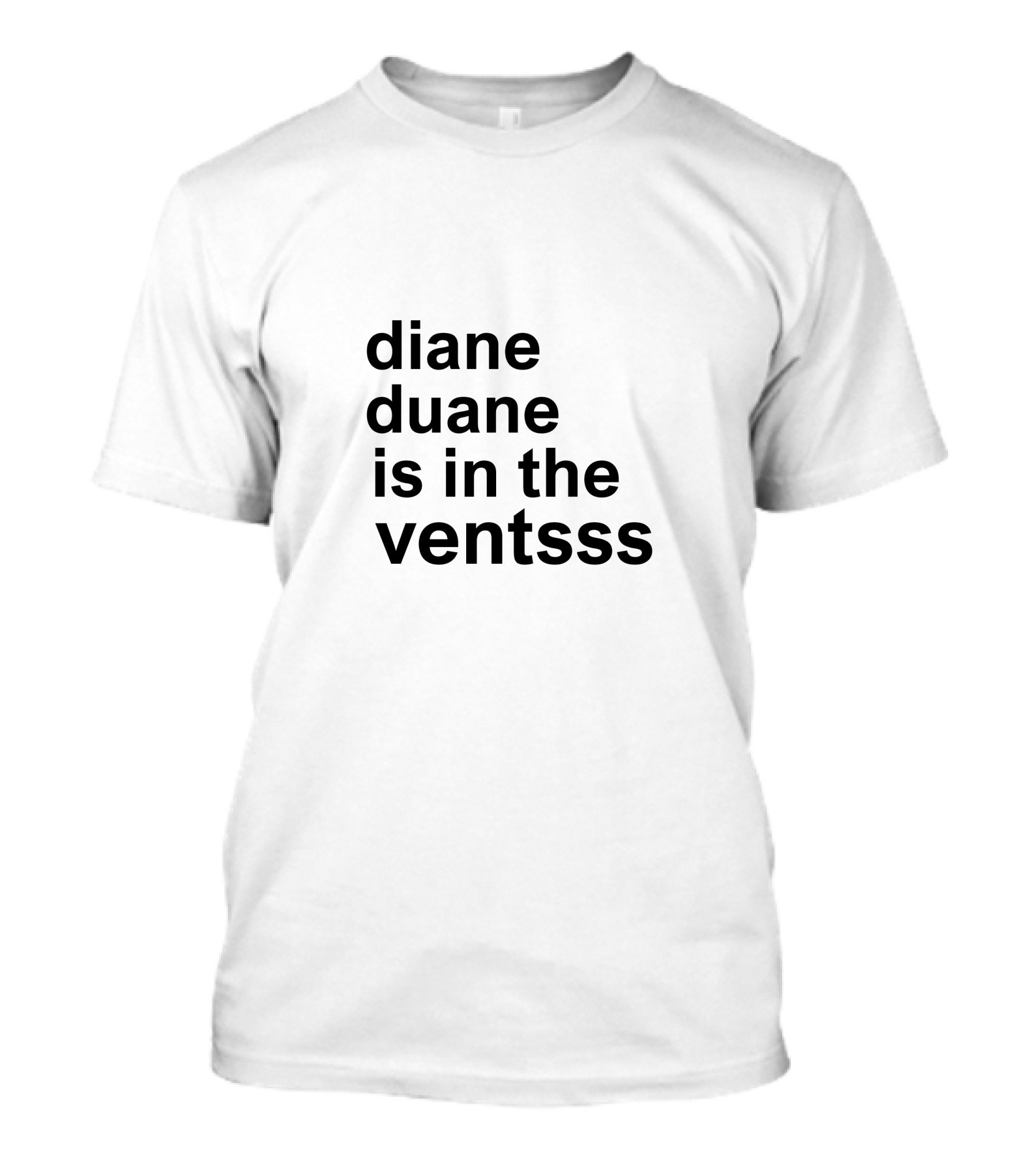 Diane Duane Is In The Ventsss Whimsical Phrase Playful T-Shirt
