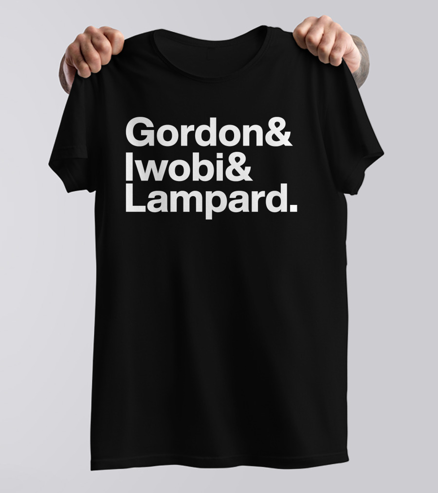 Gordon And Iwobi And Lampard T-Shirt