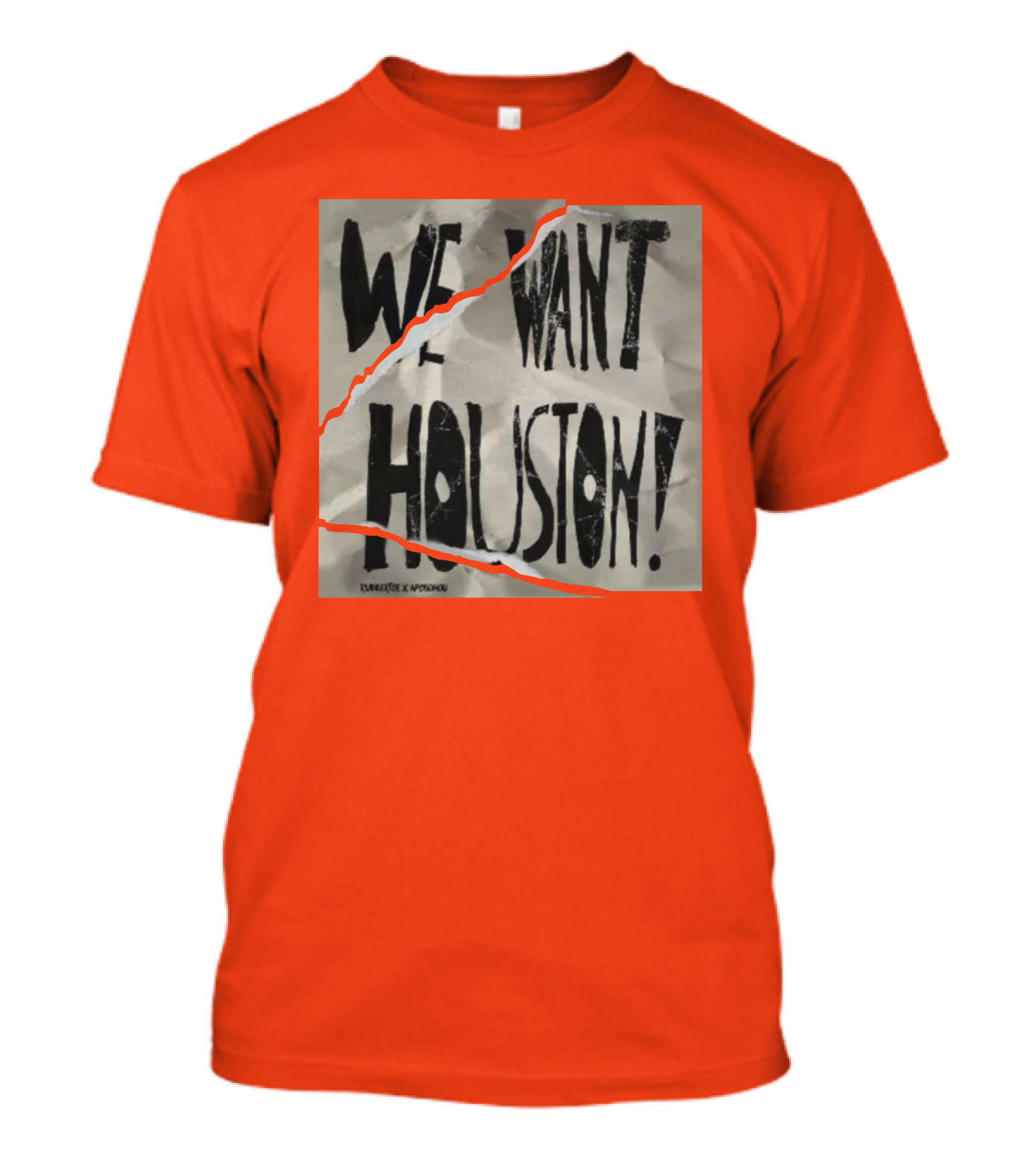 WE WANT HOUSTON EVERPRESS X APHONIKKU T-Shirt