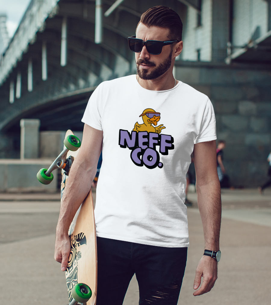 Neff Co Duck Peace Gesture Sunglasses T-Shirt