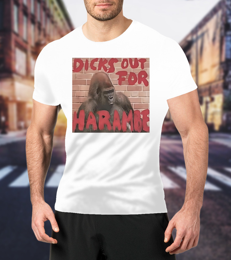 Dicks Out For Harambe T-Shirt
