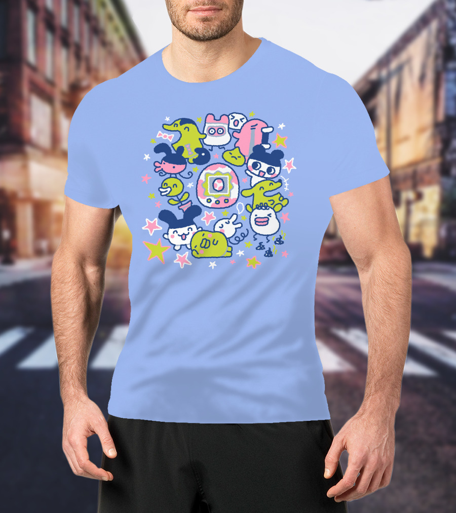 Tamagotchi Eggcellent Friends Adventure T-Shirt