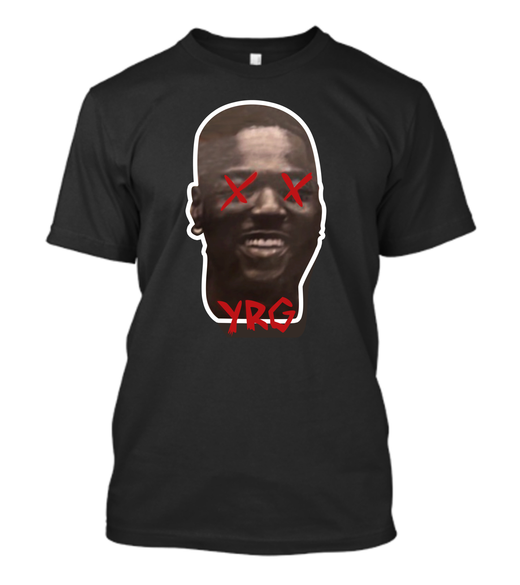 Yourrage Gaming YRG Red X Eyes Face T-Shirt