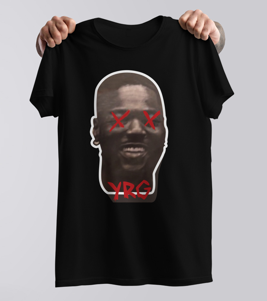Yourrage Gaming YRG Red X Eyes Face T-Shirt