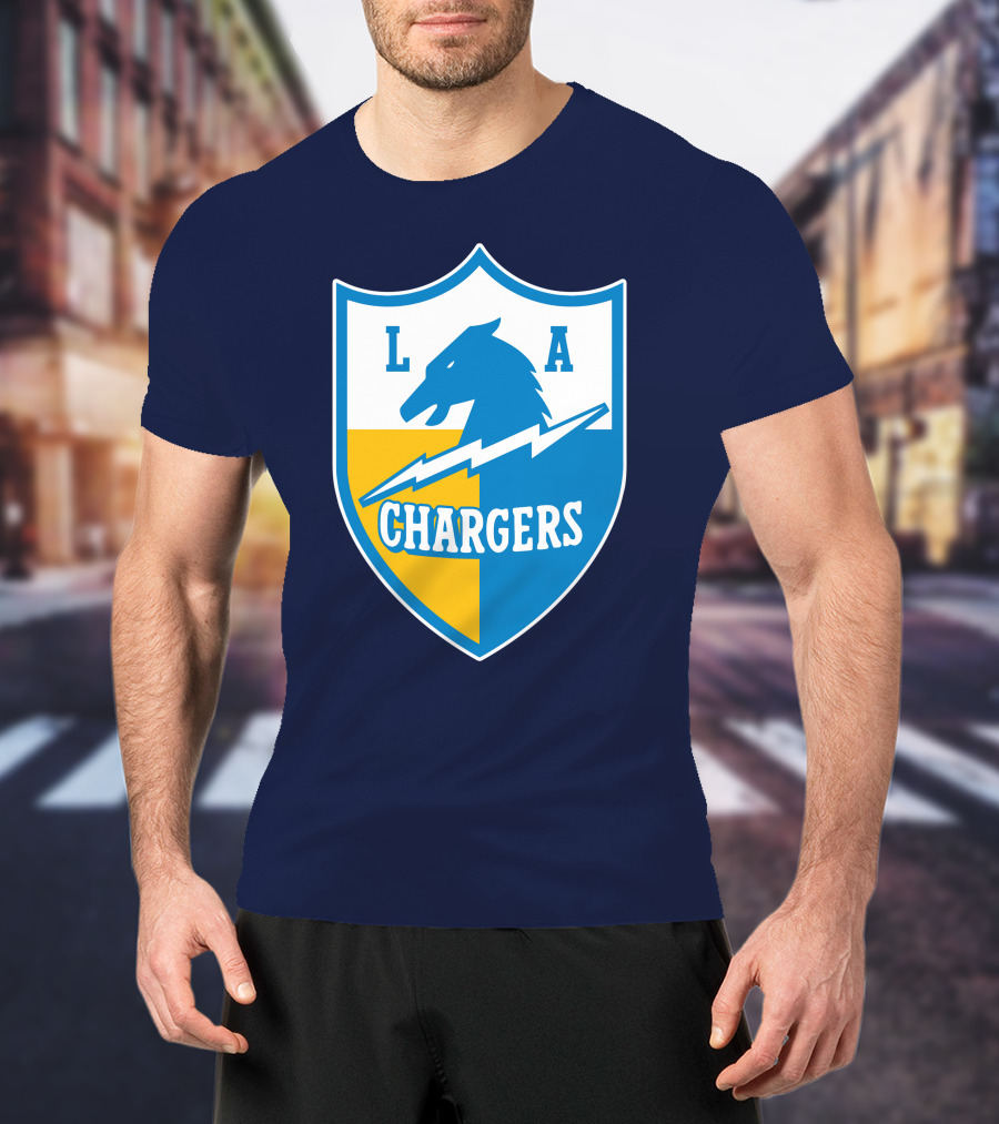 Los Angeles Chargers LA Shield Chargers Vintage T-Shirt