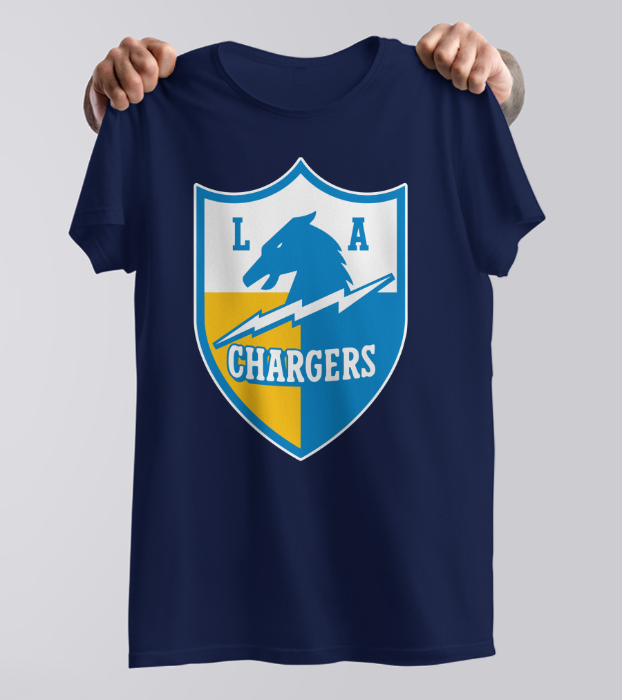 Los Angeles Chargers LA Shield Chargers Vintage T-Shirt