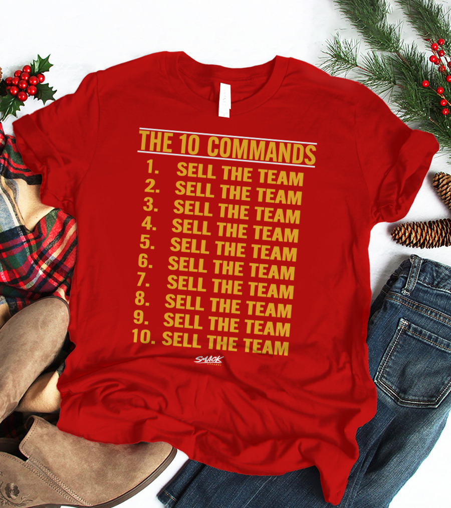 The 10 Commands Sell The Team Smack T-Shirt