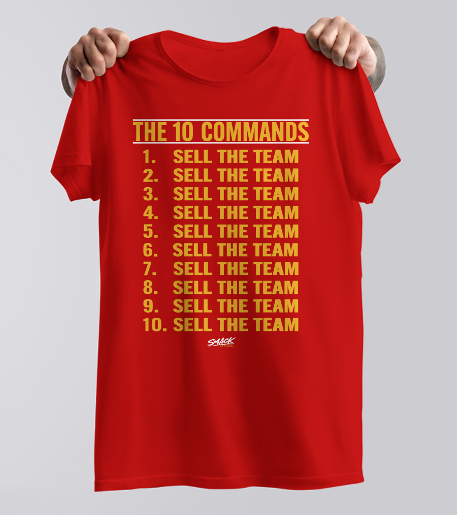 The 10 Commands Sell The Team Smack T-Shirt