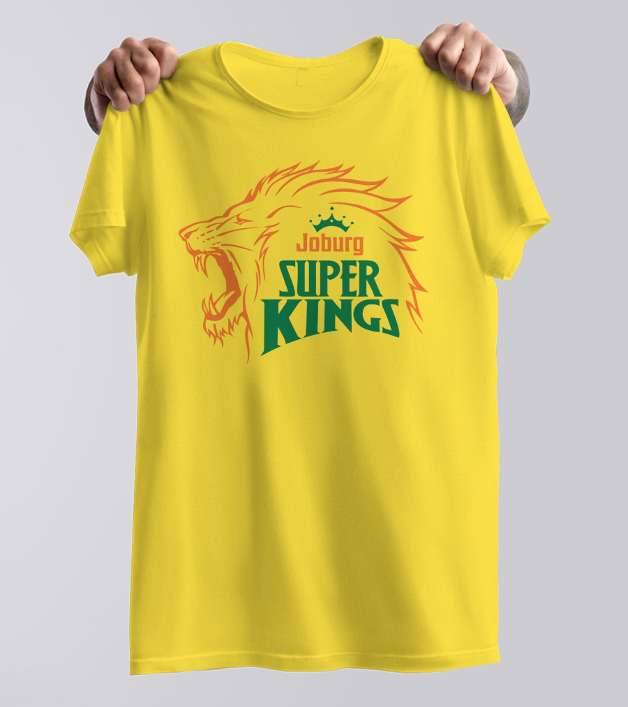 Joburg Super Kings Roaring Lion Emblem T-Shirt