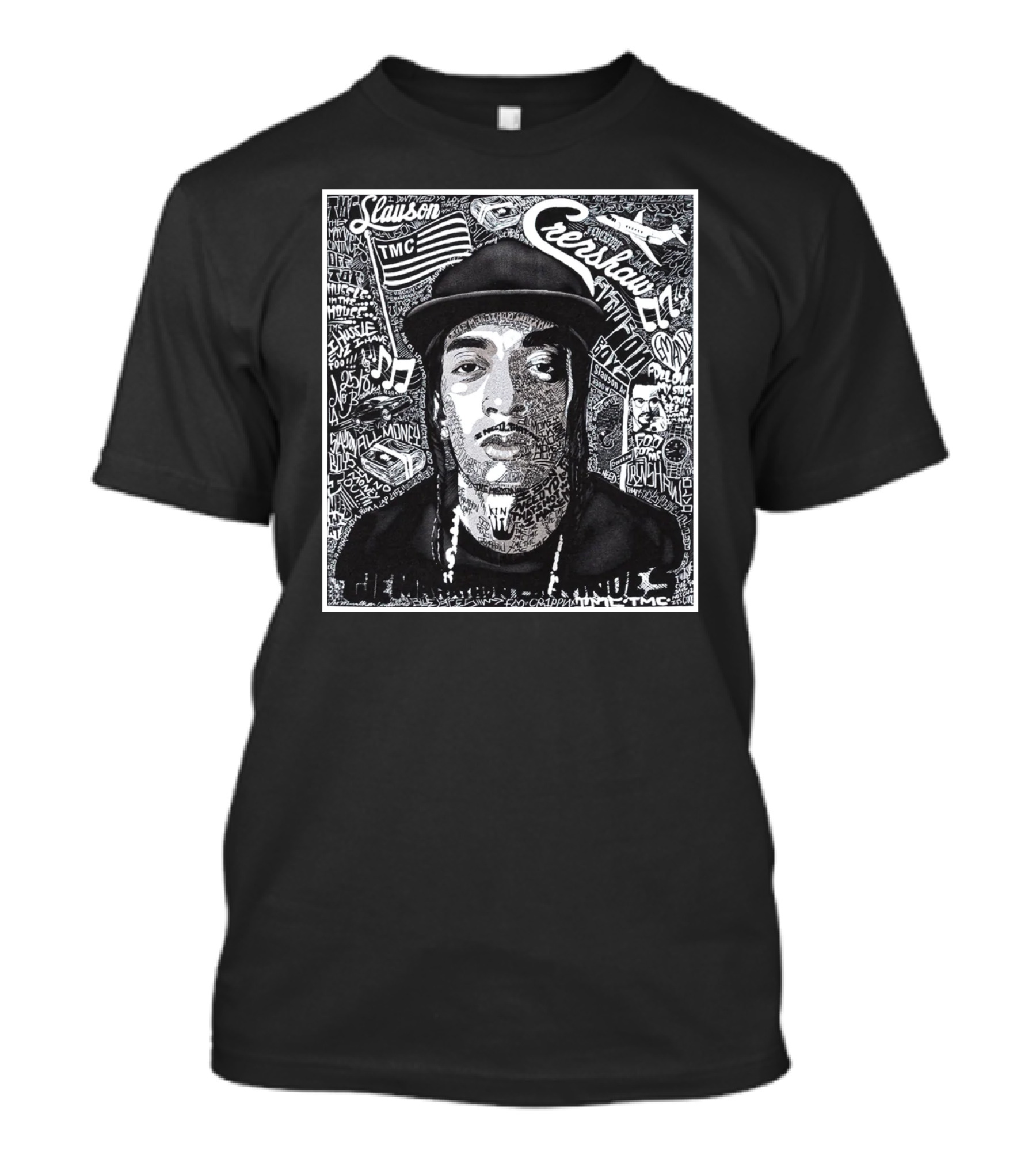 Crenshaw Lawson TMC Hussle Music Marathon Vol. 1 T-Shirt