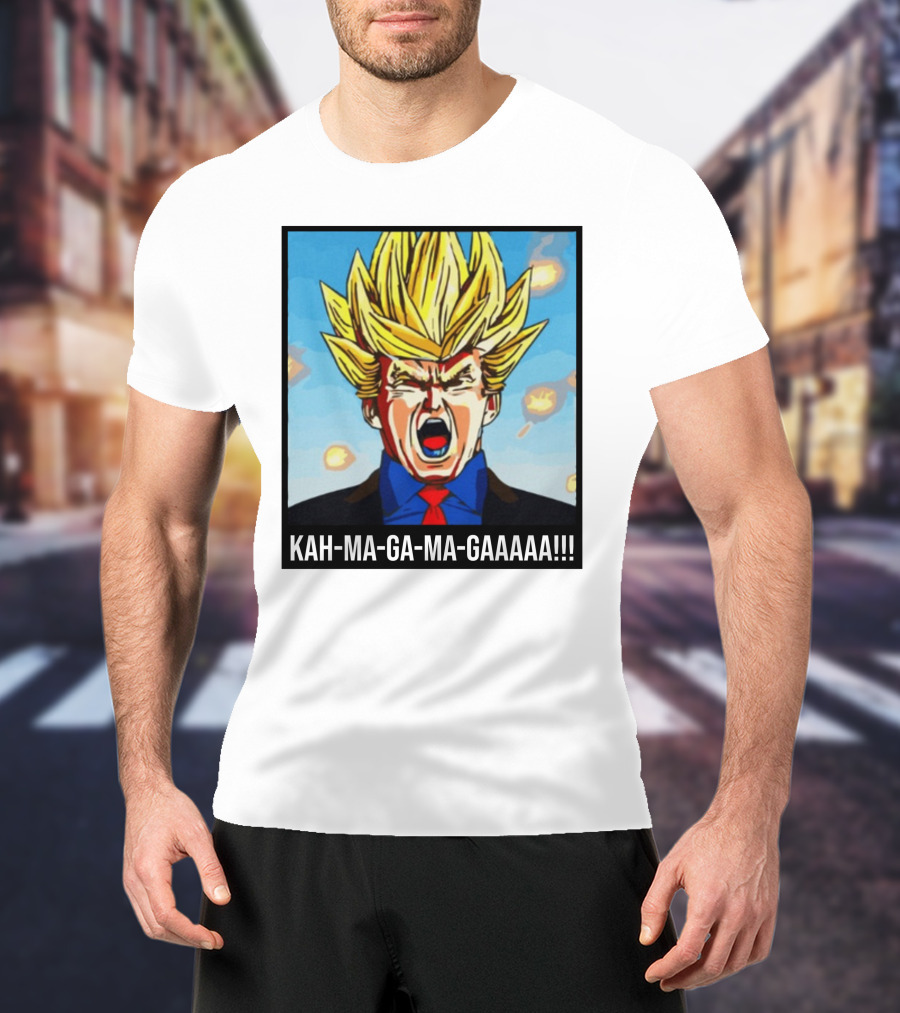 KAH-MA-GA-MA-GAAAAA Super Saiyan Scream T-Shirt
