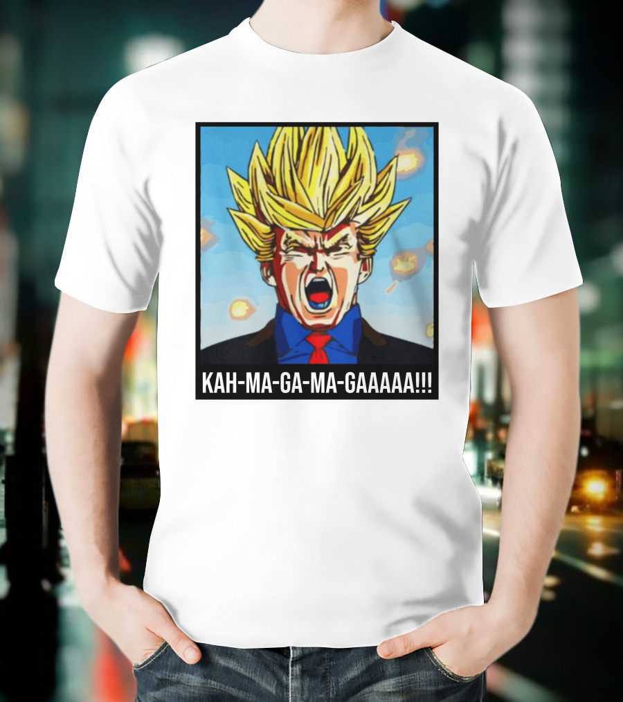 KAH-MA-GA-MA-GAAAAA Super Saiyan Scream T-Shirt