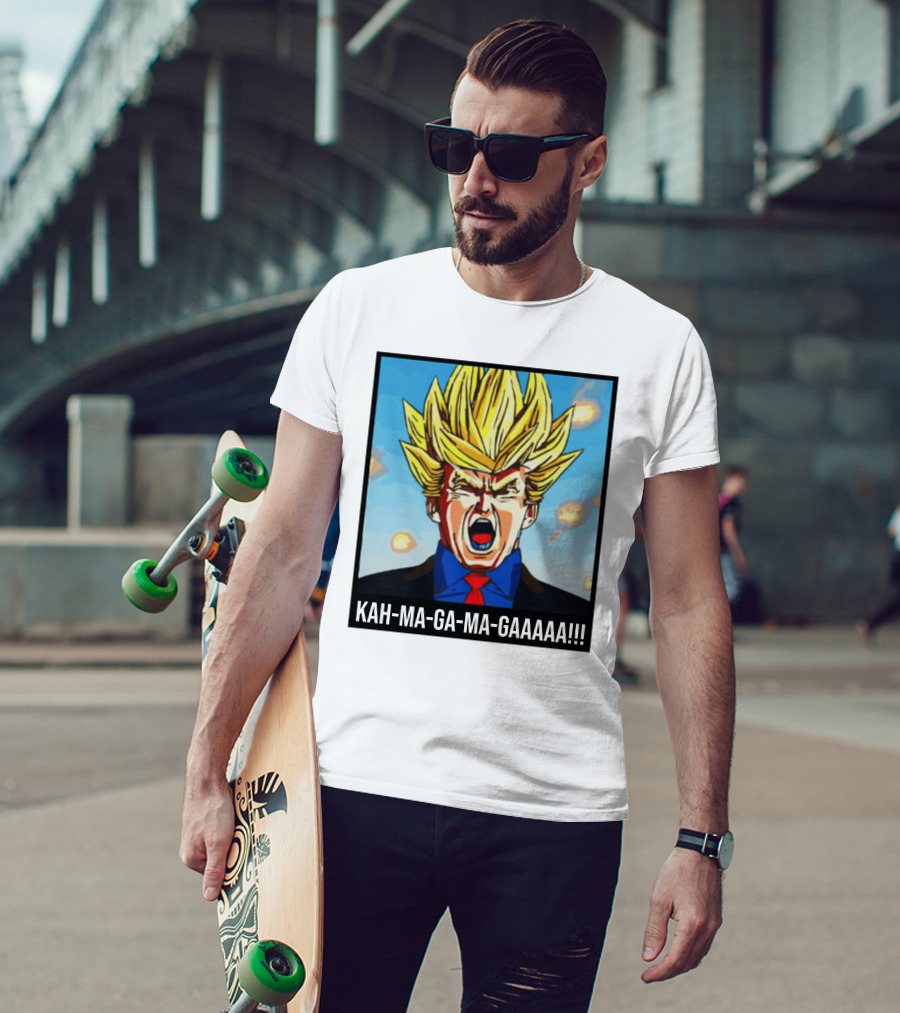 KAH-MA-GA-MA-GAAAAA Super Saiyan Scream T-Shirt