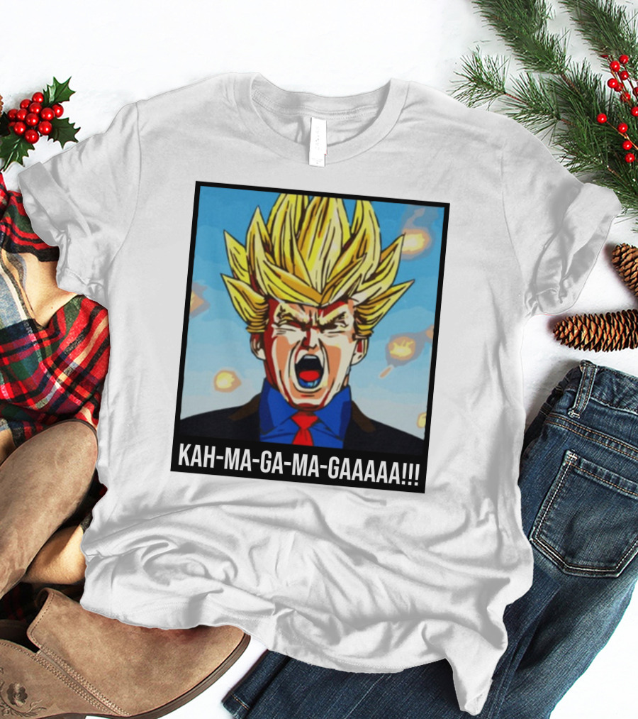 KAH-MA-GA-MA-GAAAAA Super Saiyan Scream T-Shirt