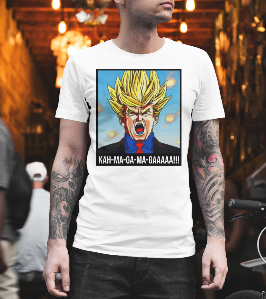 KAH-MA-GA-MA-GAAAAA Super Saiyan Scream T-Shirt