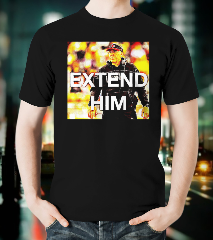 EXTEND HIM Coach With Headset And Red Cap T-Shirt