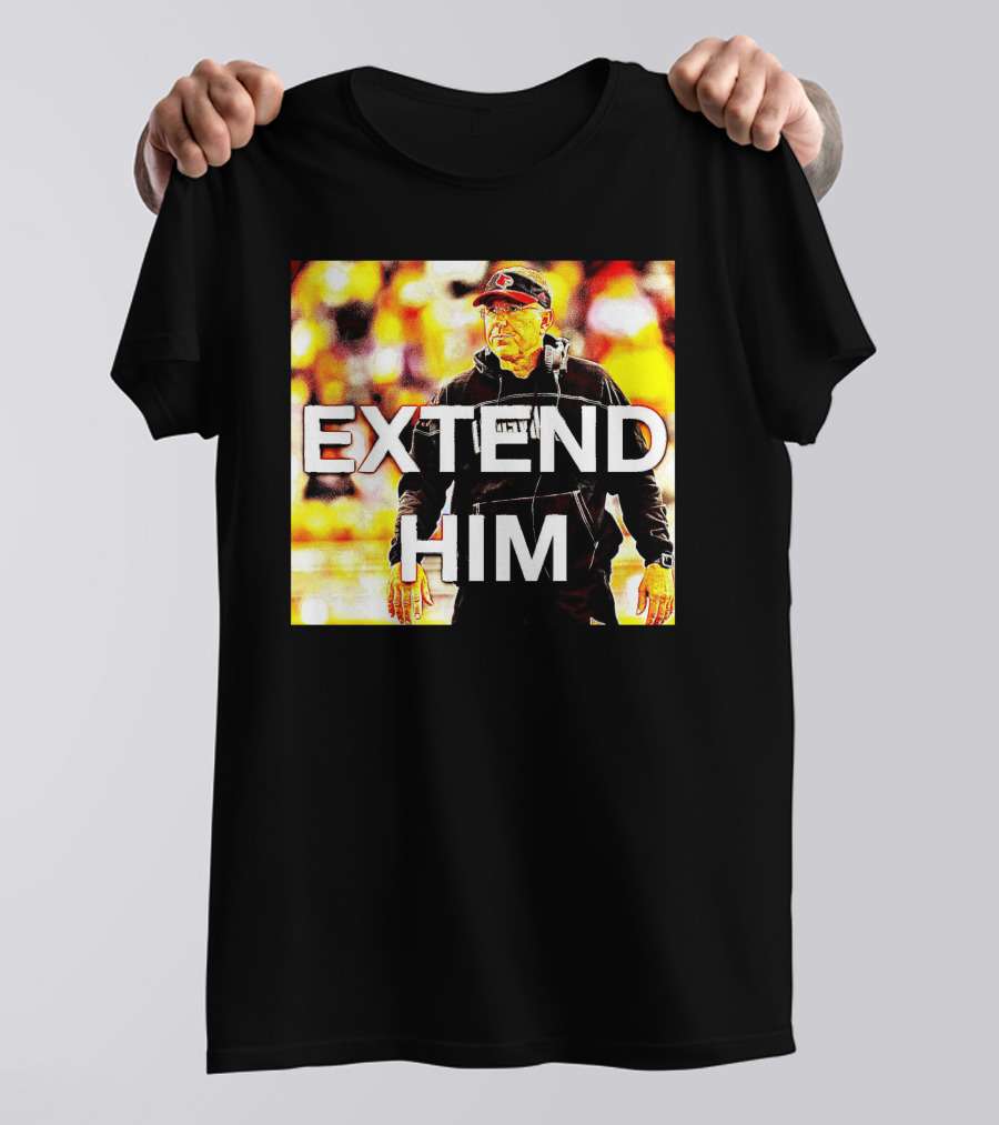 EXTEND HIM Coach With Headset And Red Cap T-Shirt