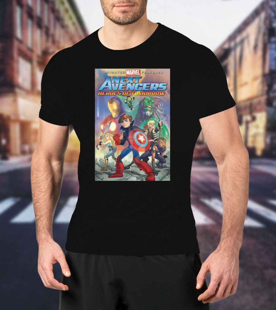 Animated Marvel Features Next Avengers Heroes Of Tomorrow T-Shirt