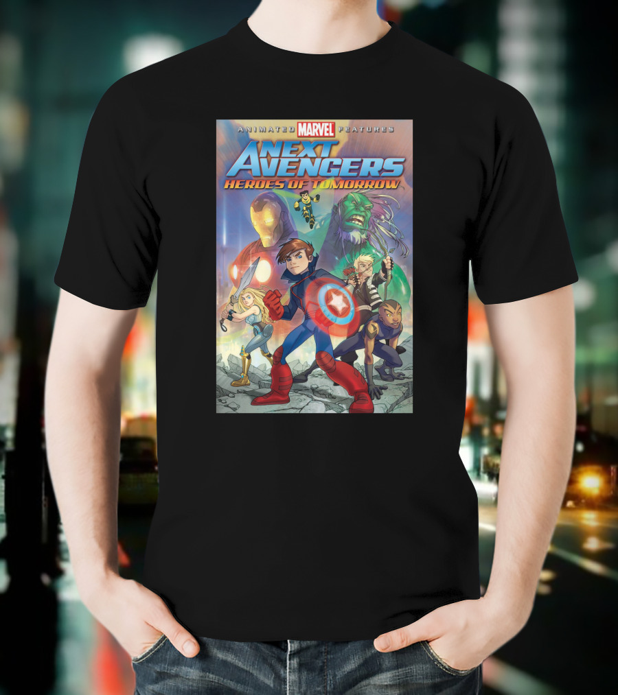 Animated Marvel Features Next Avengers Heroes Of Tomorrow T-Shirt