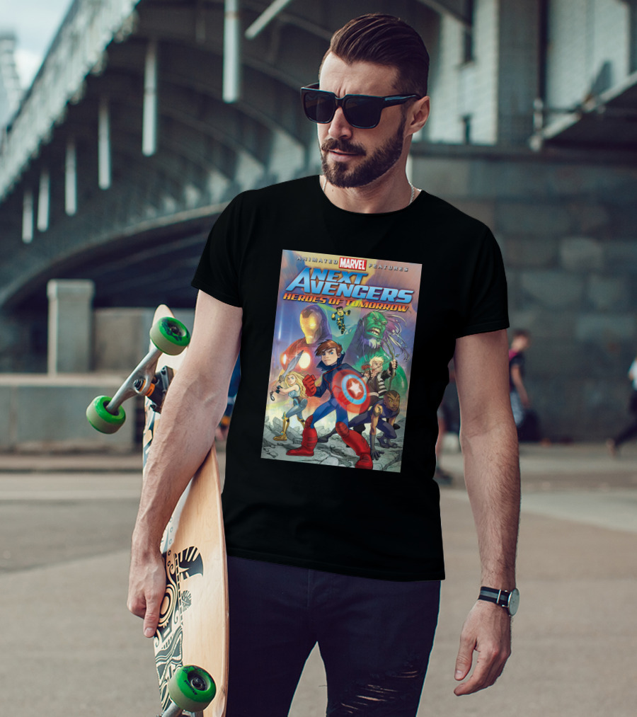 Animated Marvel Features Next Avengers Heroes Of Tomorrow T-Shirt