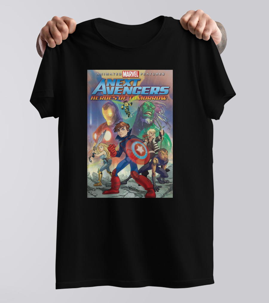 Animated Marvel Features Next Avengers Heroes Of Tomorrow T-Shirt